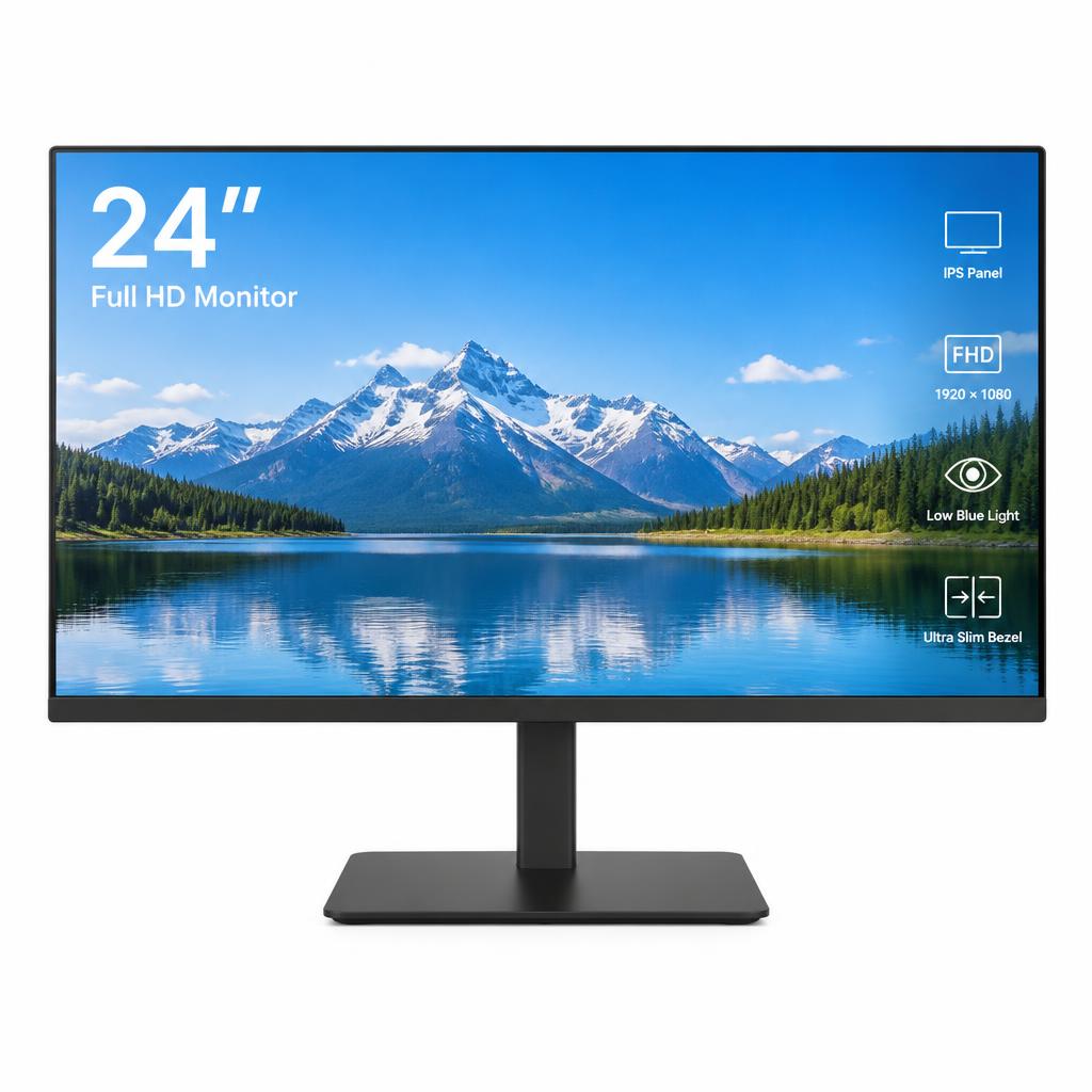 شاشة Dell 24" للمكاتب